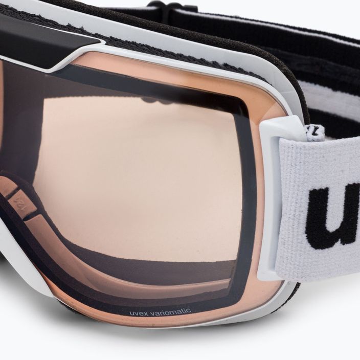 Ochelari de schi UVEX Downhill 2000 V, alb, 55/0/123/11 5