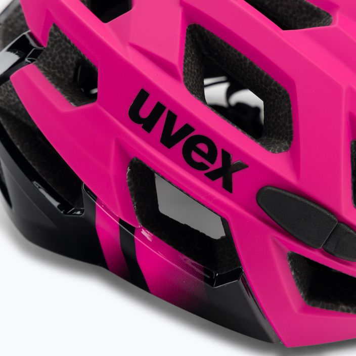 Cască de bicicletă pentru bărbați Uvex Race 7 roz 41/0/968/06 7