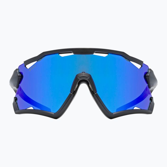 UVEX Sportstyle 228 ochelari de ciclism negru mat/albastru oglindă 53/2/067/2206 7