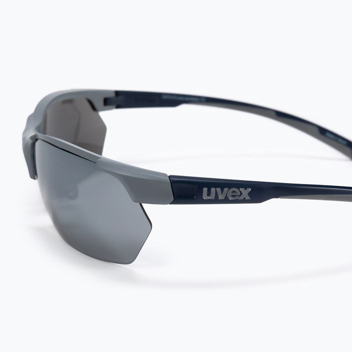 Ochelari de soare UVEX Sportstyle 114 gri/albastru S5309395416 4