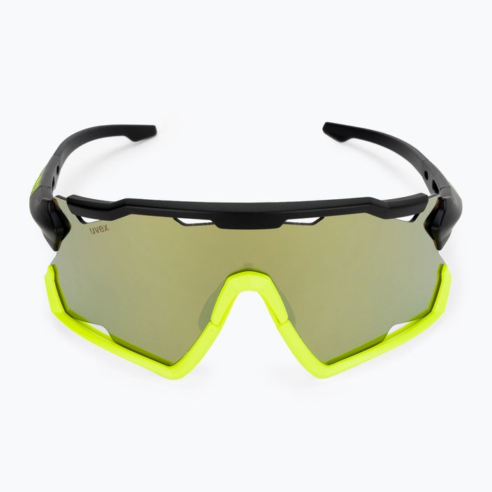 UVEX Sportstyle 228 ochelari de protecție pentru ciclism negru galben mat/maroniu oglindă galben 53/2/067/2616 3