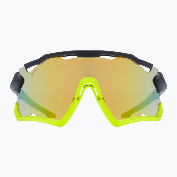 UVEX Sportstyle 228 ochelari de protecție pentru ciclism negru galben mat/maroniu oglindă galben 53/2/067/2616 7