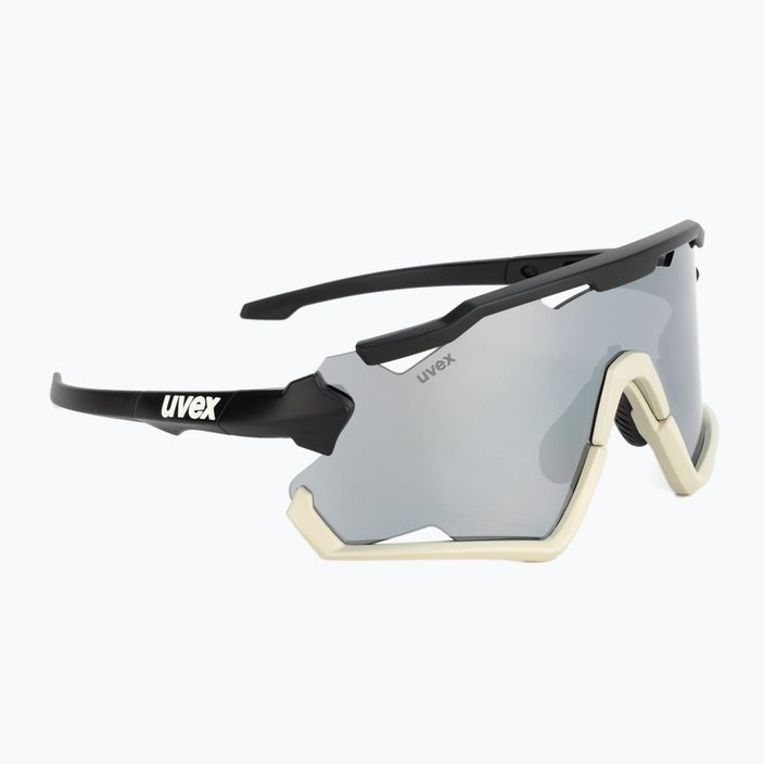 UVEX Sportstyle 228 ochelari de ciclism negru nisip mat/argintiu oglindă 53/2/067/2816