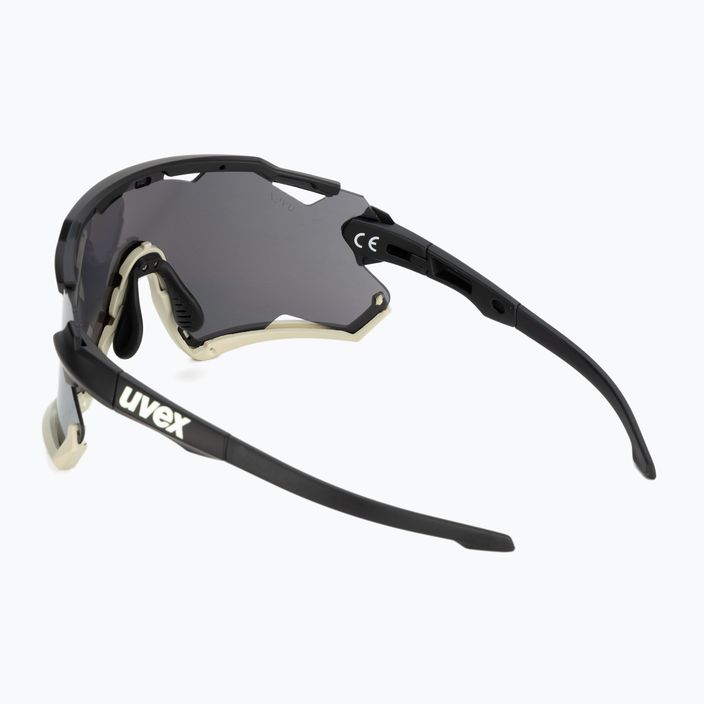 UVEX Sportstyle 228 ochelari de ciclism negru nisip mat/argintiu oglindă 53/2/067/2816 2