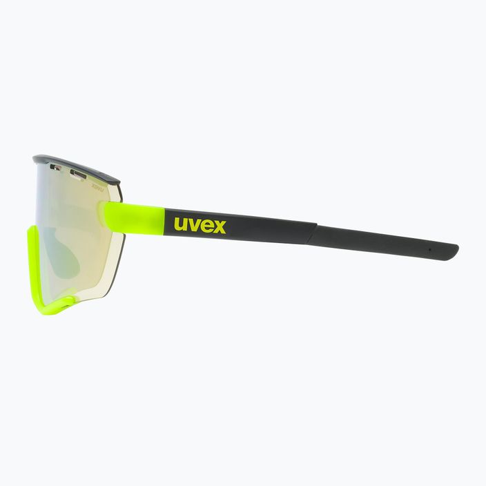 Ochelari de soare UVEX Sportstyle 236 Set black yellow matt/mirror yellow 5