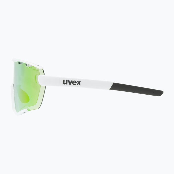 Ochelari de soare UVEX Sportstyle 236 Set white matt/mirror green/clear 4