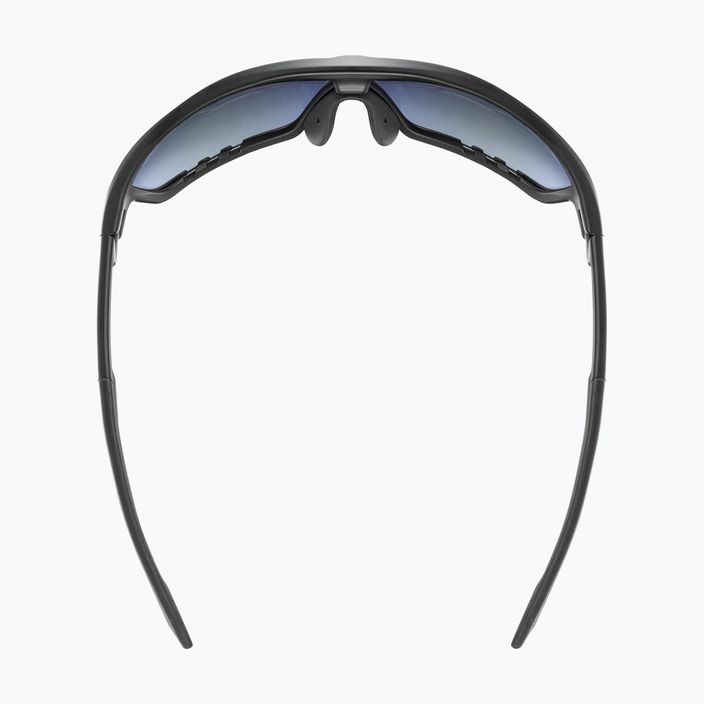 Ochelari de soare UVEX Sportstyle 706 black matt/mirror blue 5