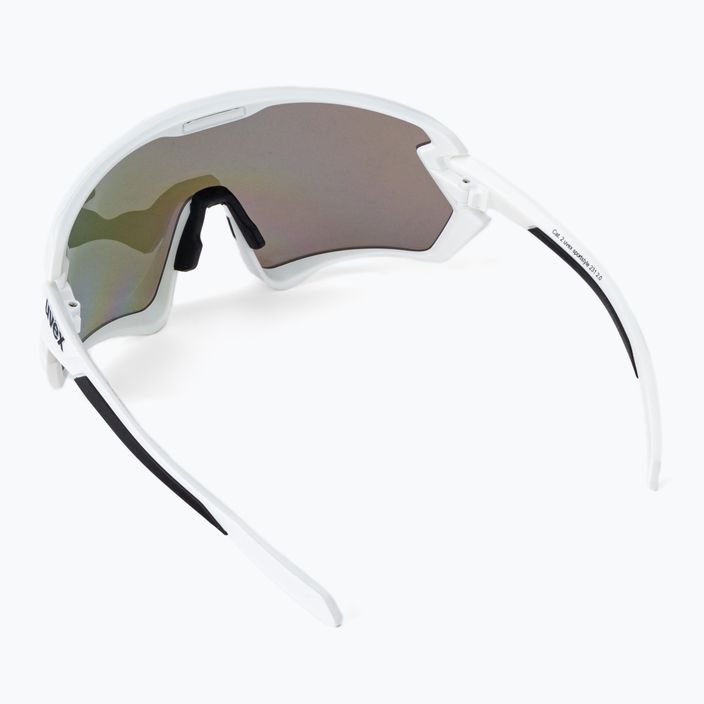 UVEX Sportstyle 231 2.0 ochelari de ciclism alb mat/albastru oglindă 53/3/026/8806 2