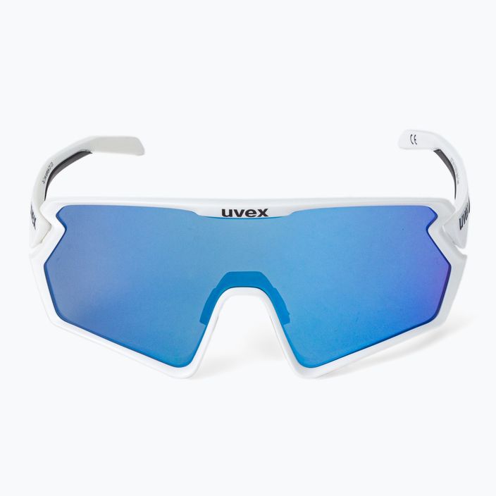 UVEX Sportstyle 231 2.0 ochelari de ciclism alb mat/albastru oglindă 53/3/026/8806 3