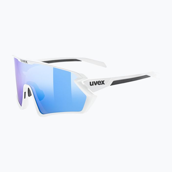 UVEX Sportstyle 231 2.0 ochelari de ciclism alb mat/albastru oglindă 53/3/026/8806 5
