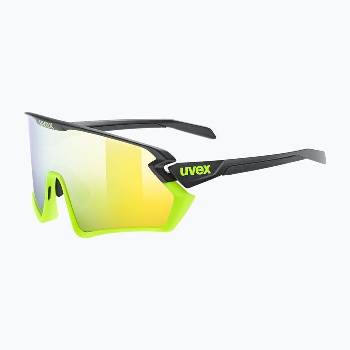 UVEX Sportstyle 231 2.0 ochelari de ciclism negru galben mat/galben oglindă galben 53/3/026/2616 5
