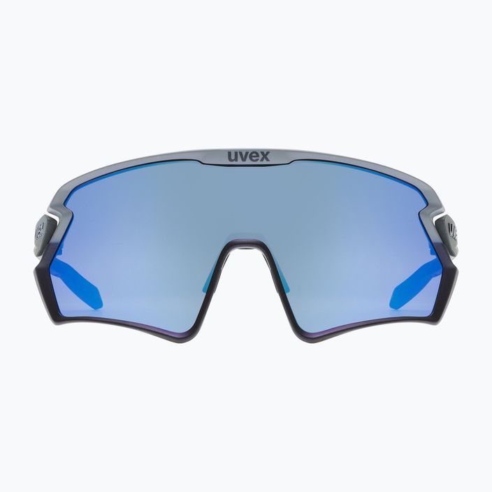 UVEX Sportstyle 231 2.0 rhino spațiu adânc mat/oglindă albastru ochelari de ciclism 53/3/026/5416 6