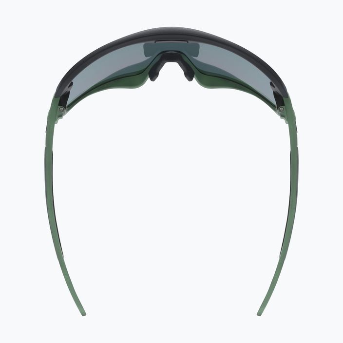Ochelari de ciclism UVEX Sportstyle 231 2.0 moss green negru mat/mirror green 53/3/026/7216 8