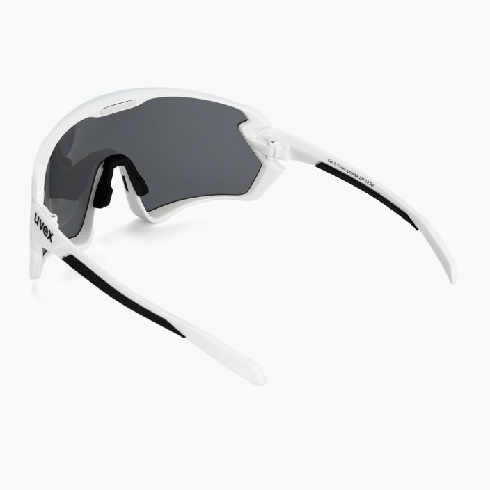 Ochelari de protecție pentru bicicletă UVEX Sportstyle 231 2.0 Set alb negru mat/negru mat/argintiu oglindă 53/3/027/8216 2