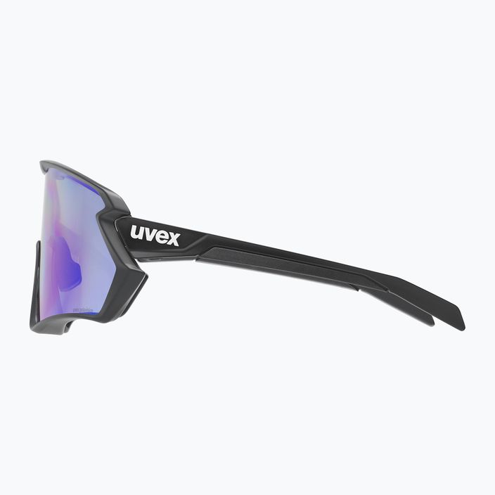 UVEX Sportstyle 231 2.0 P ochelari de ciclism negru mat/albastru oglindă 53/3/029/2240 7