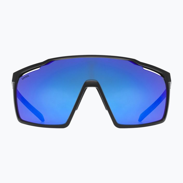 Ochelari de soare UVEX Mtn Perform negru albastru mat/albastru oglindă 53/3/039/2416 6