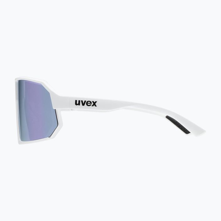 Ochelari de soare UVEX Sportstyle 237 white matt/mirror lavender 4