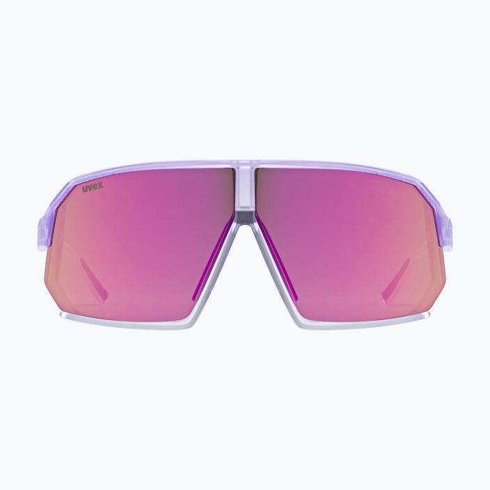 Ochelari de soare UVEX Sportstyle 237 purple fade/mirror purple 2