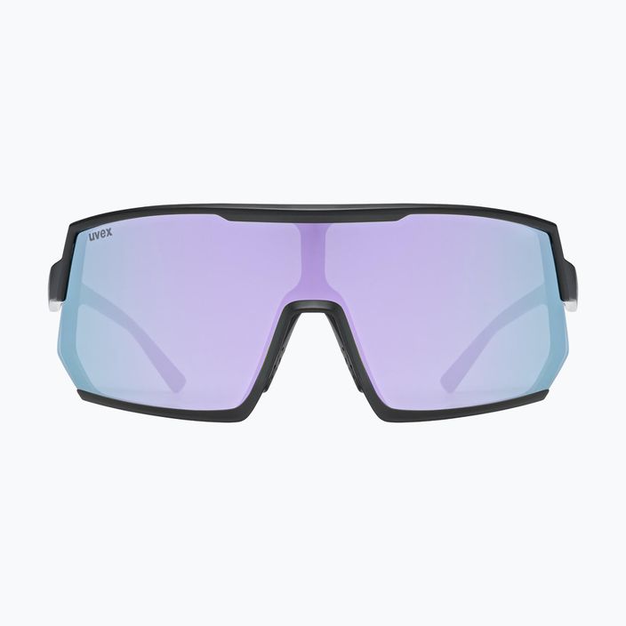 Ochelari de soare UVEX Sportstyle 235 black mat/mirror lavender 2