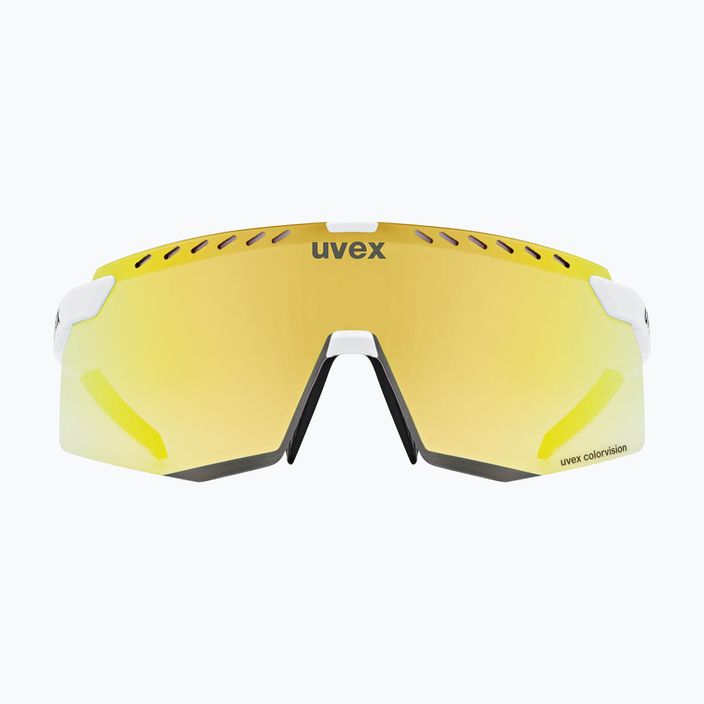 Ochelari de soare UVEX Pace Stage CV white matt/mirror gold 2