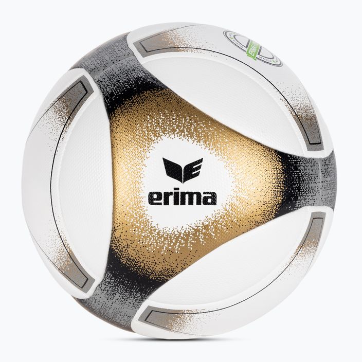 Minge de fotbal ERIMA Hybrid Match black/gold mărimea 5