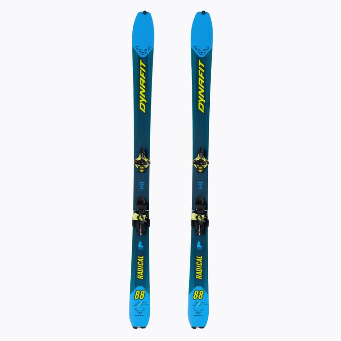 Schiuri de coborâre DYNAFIT Radical 88 Ski Set, albastru, 08-0000048280