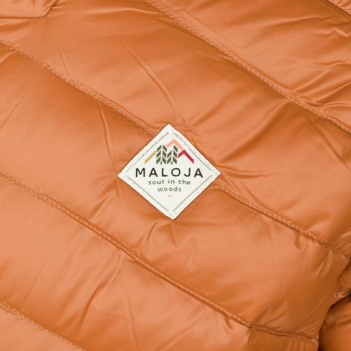 Jachetă de schi pentru bărbați Maloja M’S SteinbockM, portocaliu, 32217-1-8449 3