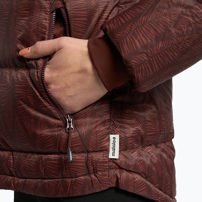 Jachetă cu umplutură sintetică pentru bărbați Maloja W’S ChampeschM, maro, 32173-1-8563 8