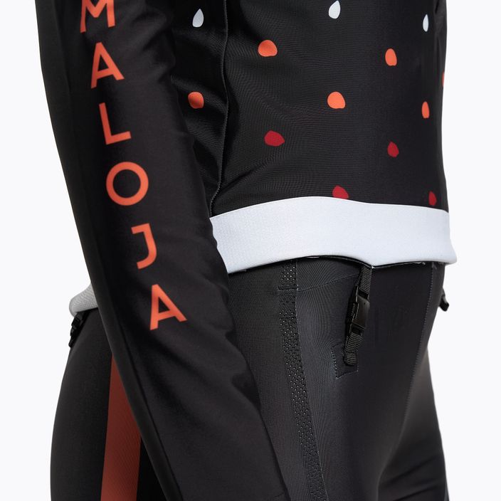 Bluză de schi de fond pentru femei Maloja SycamoreM neagră 34109-1-0817 10