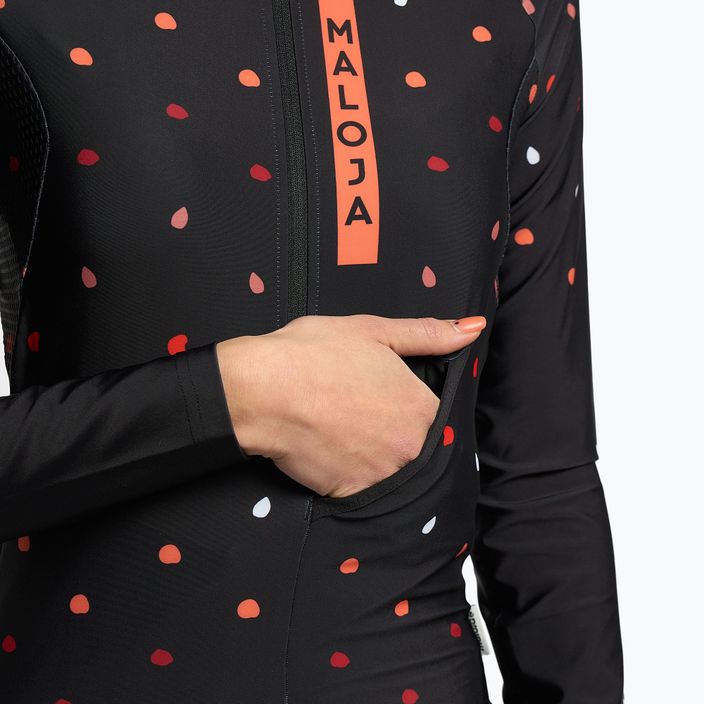 Bluză de schi de fond pentru femei Maloja SycamoreM neagră 34109-1-0817 7