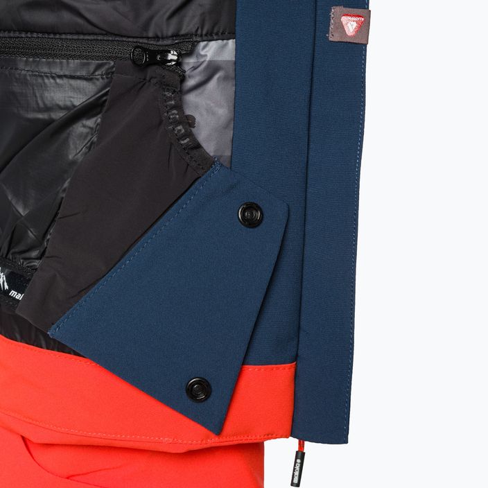 Maloja HallimaschM jachetă de schi pentru bărbați albastru marin și portocaliu 34204-1-8581 5
