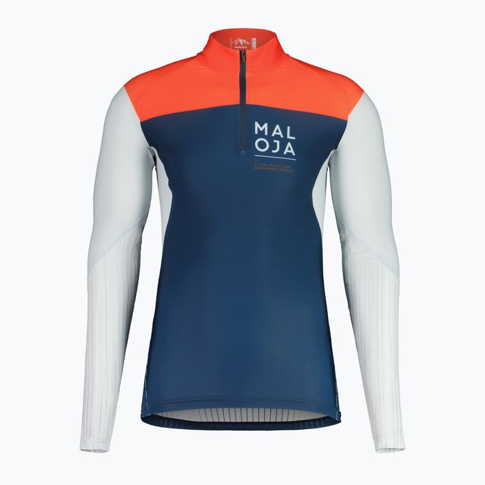 Bluză de schiuri de fond pentru bărbați Maloja CastelfondoM colorată 34219-1-8618 5
