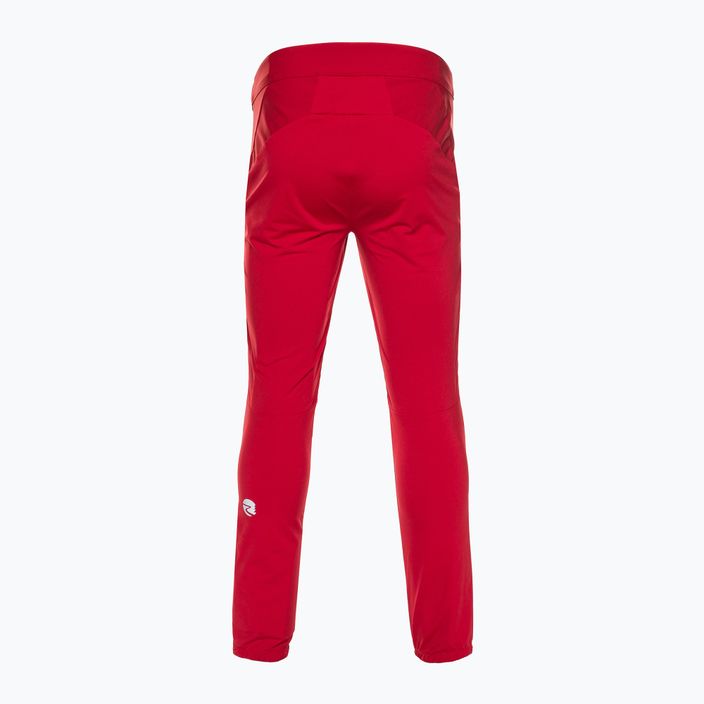 Pantaloni bărbați Maloja UlmusM softshell roșu 34232-1-8669 2
