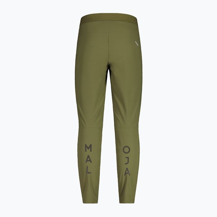 Pantaloni de schi fond pentru bărbați Maloja GlenoM verde 34234-1-0560 2