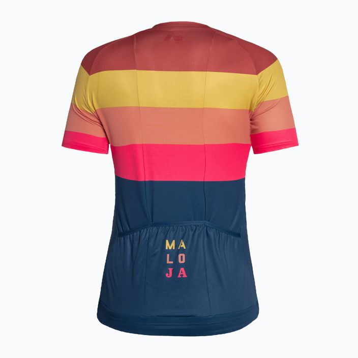 Tricou de ciclism pentru femei Maloja MadrisaM bleumarin-colorat 35167 2