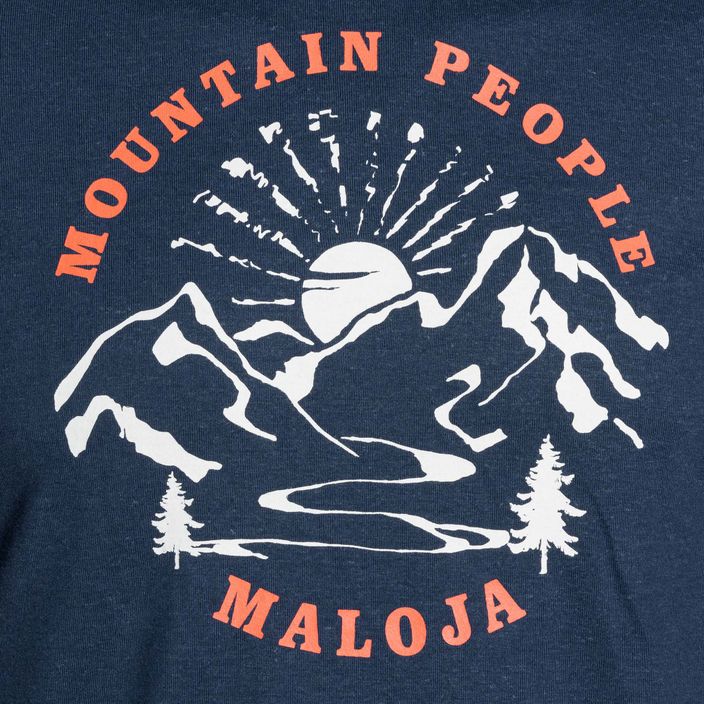 Tricou de cățărat pentru bărbați Maloja UntersbergM bleumarin 35218 3