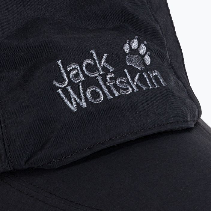 Jack Wolfskin Vent Pro șapcă de baseball negru 19222_6000 5