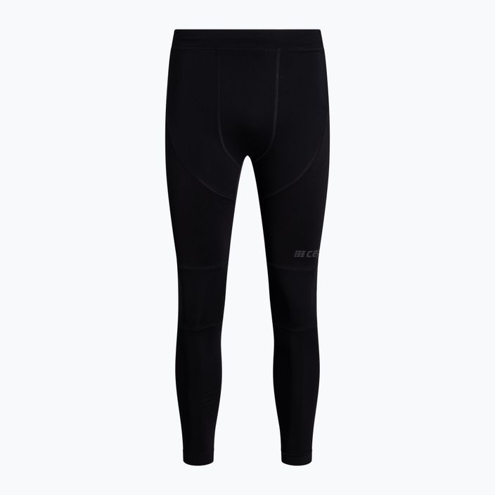 Pantaloni compresivi de alergat pentru bărbați CEP 3.0 negri W0195C3