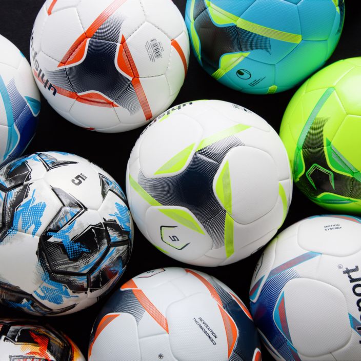 Uhlsport Soccer Pro Synergy fotbal pentru copii alb/roșu 100166801 4