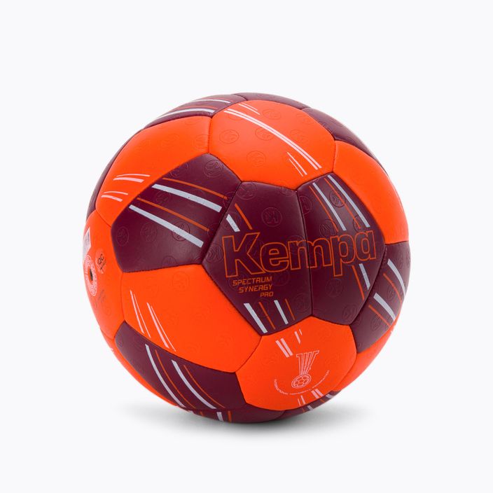Kempa Spectrum Synergy Pro handbal roșu/portocaliu mărimea 2