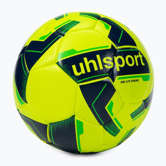 Minge de fotbal pentru copii uhlsport 350 Lite Synergy galben 100172101 2