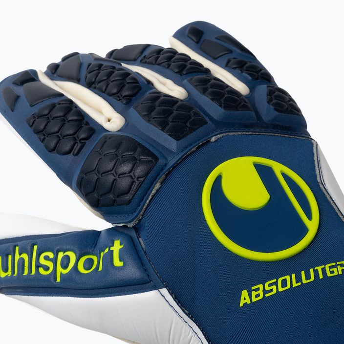 Mănuși de portar uhlsport Hyperact Absolutgrip HN albastru-alb 101123501 3