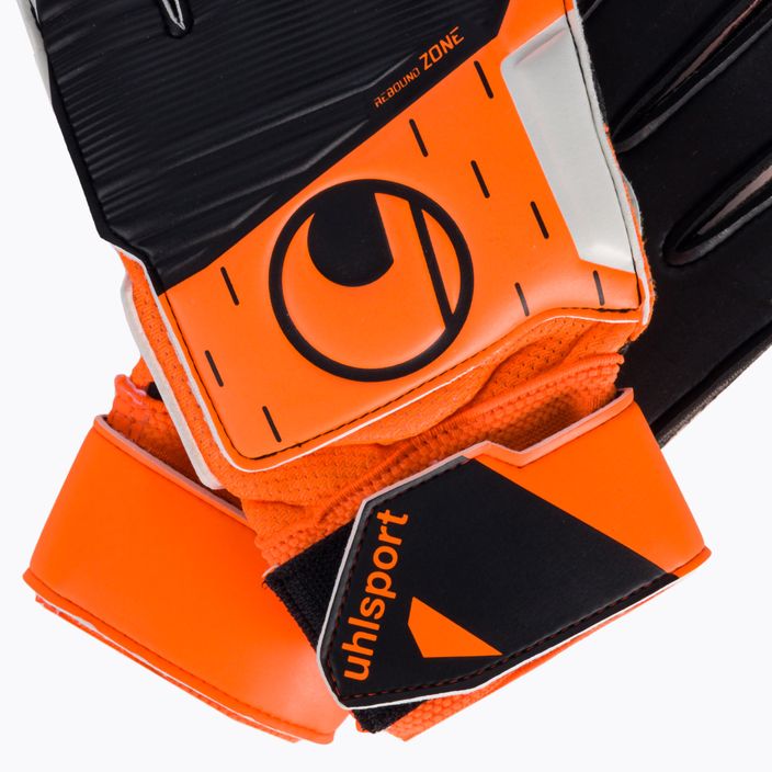 Mănuși de portar uhlsport Soft Resist+ Flex Frame portocaliu-albe 101127401 4