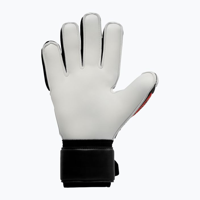Mănuși de portar pentru copii uhlsport Classic Absolutgrip negru/roșu/alb 2