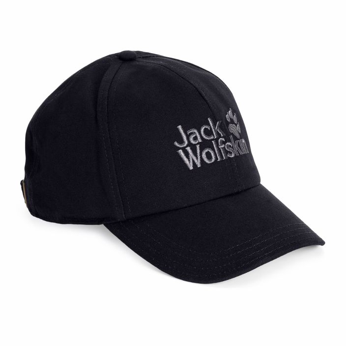Jack Wolfskin Șapcă de baseball negru