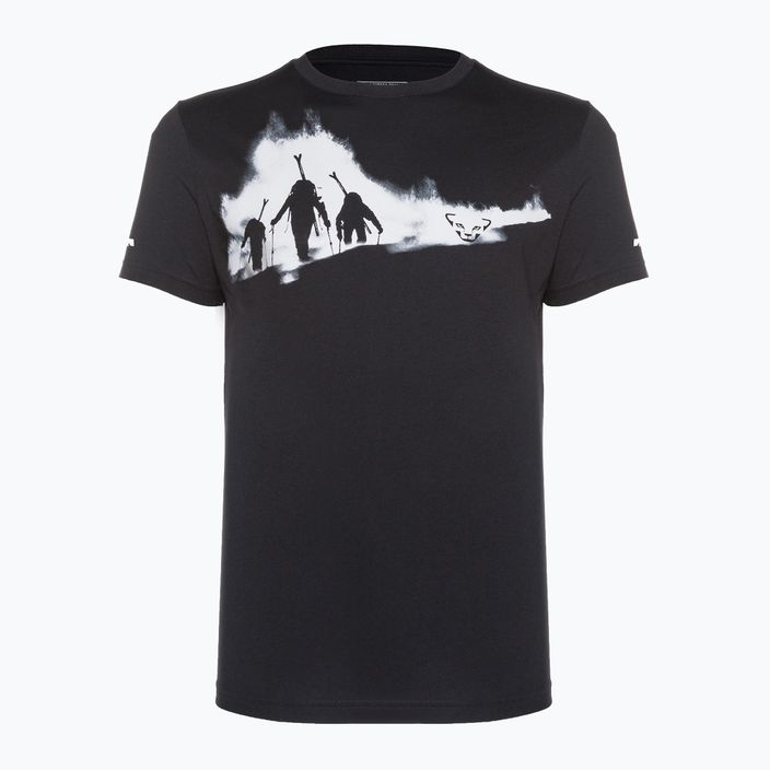Tricou pentru bărbați DYNAFIT Graphic CO negru/negru/ascentuat