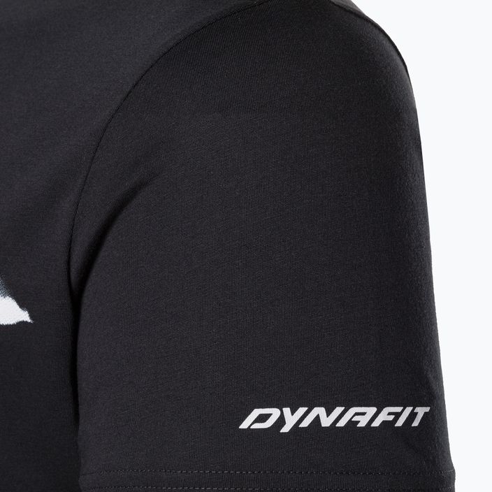 Tricou pentru bărbați DYNAFIT Graphic CO negru/negru/ascentuat 4