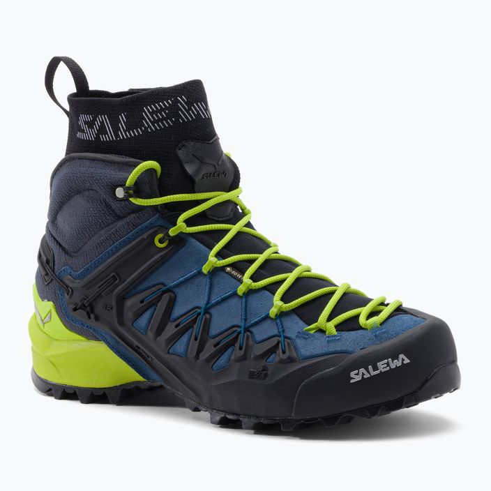 Pantof de abordare Salewa Wildfire Edge Mid GTX albastru pentru bărbați 00-0000061350