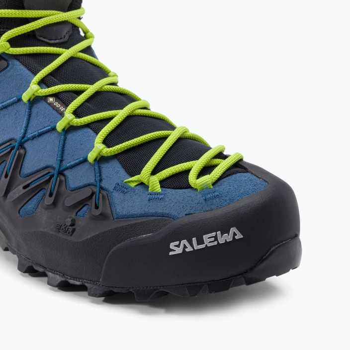 Pantof de abordare Salewa Wildfire Edge Mid GTX albastru pentru bărbați 00-0000061350 7