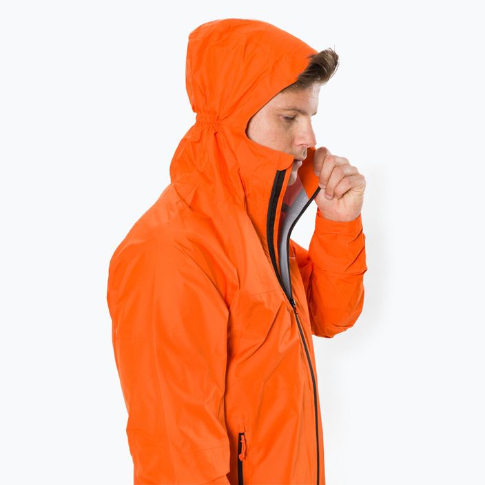 Jachetă de ploaie pentru bărbați Salewa Puez Aqua 3 PTX portocaliu 00-0000024545 4